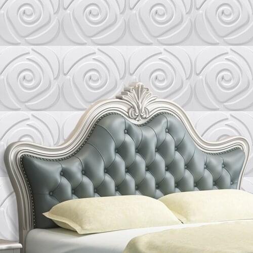 30x30cm 3D tile panel mold plaster wall 3D wall stickers living room wallpaper mural Waterproof 3D Wall sticker Bathroom Kitchen