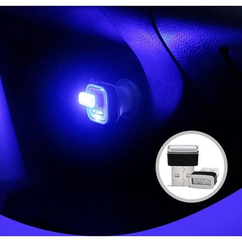 Automotive Interior Mini USB Ambient Light LED Modeling Light for Citroen C-Quatre C-Triomphe Picasso C1 C2 C3 C4 C4L C5 Elysee