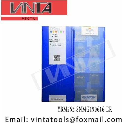 Free shipping high quality 10pcs/lots YBM253 SNMG190616-ER cnc carbide turning inserts