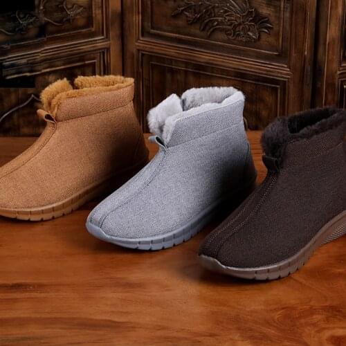 High quality 3color winter warm buddhist shaolin monk kung fu martial arts shoes buddhism zen lay nun buddha boots gray/yellow