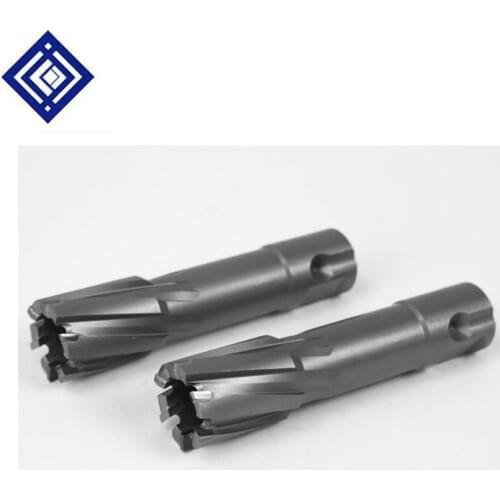 CNC tools stainless steel plate Depth 75mm hollow drill bit punching magnetic drill stainless steel drilling hole opener