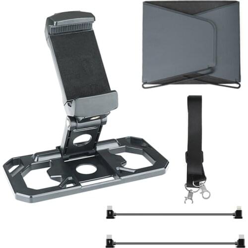 Mavic Air Mini 2 Tablet Phone Holder Foldable Bracket with Lanyard Accessories Kit for DJI Support Cradle Parts Combo