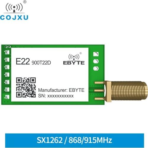 E22-900T22D New Generation Of Lora Spread Spectrum Technology SX1262 RF Chip Long Transmission Distance Low Power Consumption