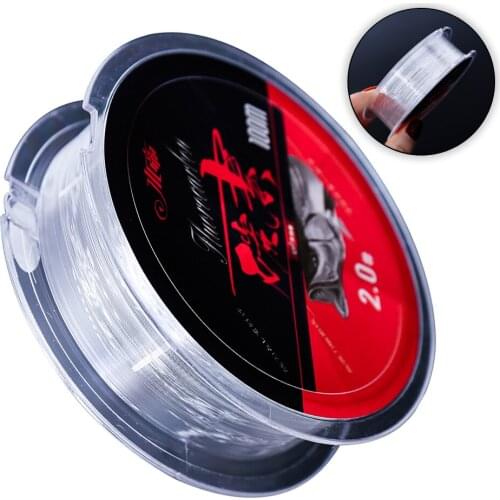 KoKossi Fluorocarbon Fishing Lure 50M Super Strong Japanese Carp Fishing Line Sea Fly Fishing Line Fishing Accessories Tackle