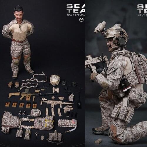Collectible Mini Times Toys M012 1/6 Scale Male Soldier US Navy Special Forces 12 Inches Action Figure Model for Fans