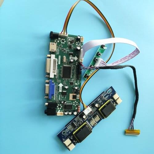 Kit for LTM170EX/LTM170EU/LTM170EH Driver Display Panel HDMI+DVI+VGA 1280x1024 30pin LCD Audio 4 lamps Controller Board Monitor
