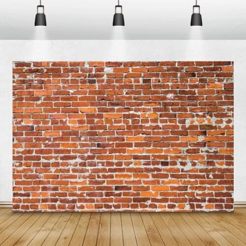 Laeacco Brick Wall Grunge Vintage Baby Portrait Photography Backgrounds Photographic Backdrops Birthday Photophone Photo Studio
