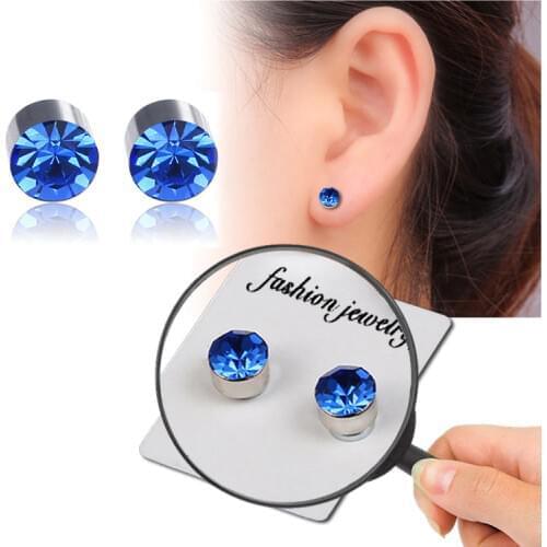 1 Pair Magnetic Slimming Earrings Slimming Patch Lose Weight Magnetic Health Jewelry Magnet Of Lazy Paste Slim Product Accessor