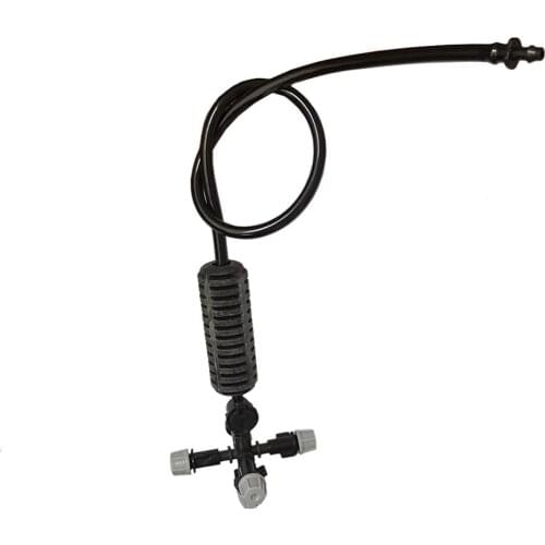 5-Way Cross Misting Nozzle Garden Patio Atomizing Spray Greenhouse Watering Agricultural Irrigation System Sprinkler 1 Set