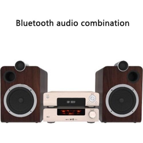 Desktop Audio Bluetooth Combo Audio Amplifier HIFI Set Speaker CD/DVD Player Home Desktop Combo Bluetooth Audio Amplifier