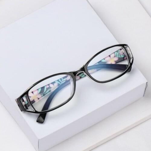 2021 New 3 Colors Printing Anti-blue Women Folding Reading Glasses Men Anti-blue Presbyopic Glasses +1.0+1.5+2.0+2.5+3.0+3.5+4.0
