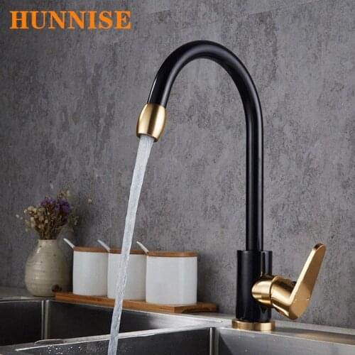 Kitchen Faucets Alumium 360 Rotate Kitchen Sink Faucet Deck Mount Cold Hot Water Sink Mixer Taps Torneira Wholesale and Retail