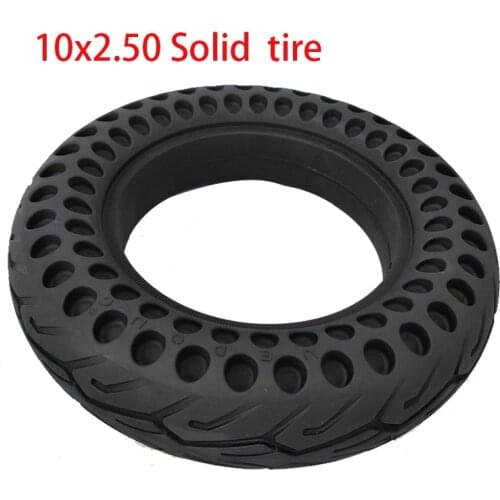 High quality 10Inch Solid Tyre10x2.50Tire Fits Electric Scooter Balance Drive Bicycle Tyre 10x2.5Inflatable Tyre and Inner Tube