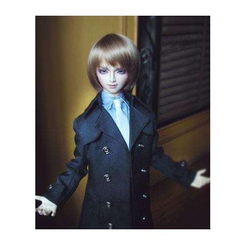 [wamami] 500# Black Dust Coat/Outfit 1/3 SD DOD DZ BJD Dollfie
