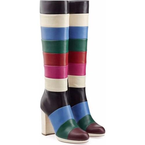 XIAPINGTOO Women's High Boots