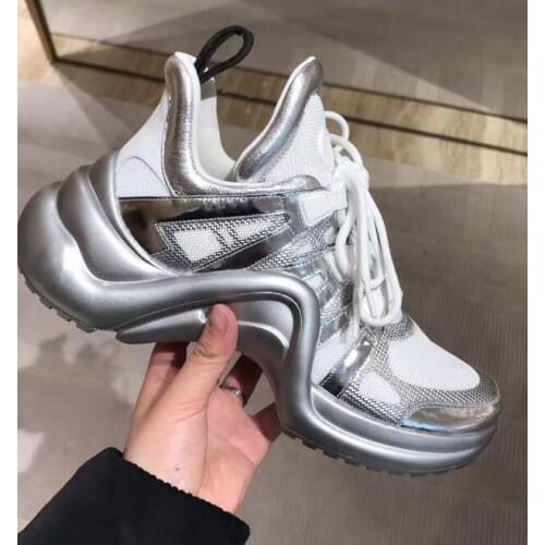 Moraima Snc High Quality Breathable Mesh Casual Shoes Woman Cmfortable Round Toe Lace-up High Top Shoes Flat Leisure Shoe