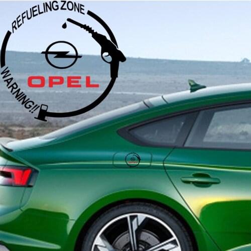 1pc fashion Waterproof Car badge fuel tank decoration sticker for Opel Astra H G J Insignia Mokka Zafira Corsa Vectra C D