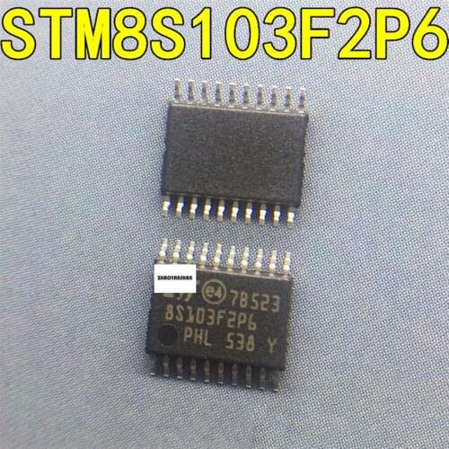 10pcs X STM8S103F2P6 STM8S103 TSSOP20 NEW Free Shipping