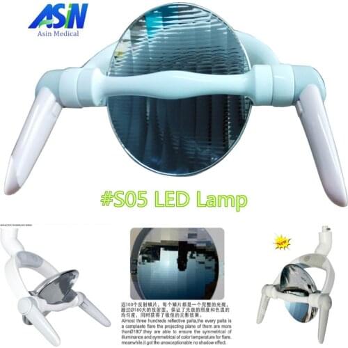 2016 New Arrival reflectance LED dental lamp Shadowless Effect dental light with sensor for dental unit