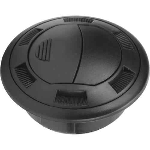 Rv styling RV Replacement 100/75mm Air Conditioning Outlet with Grille Black Round for Bus RVs Electric Car rv motorhome rv