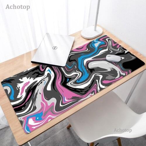 Black White Mousepad Art Mouse Pad Gamer Large mini PC Carpet Mat Work Desk Accessory Slipmat 90x40 Table Mat for Table Computer