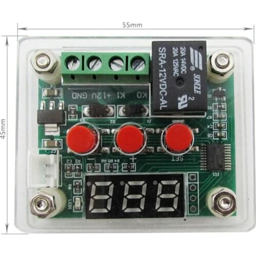 Digital Thermostat High Precision Digital Display Temperature Controller Module Refrigeration Heating 24V