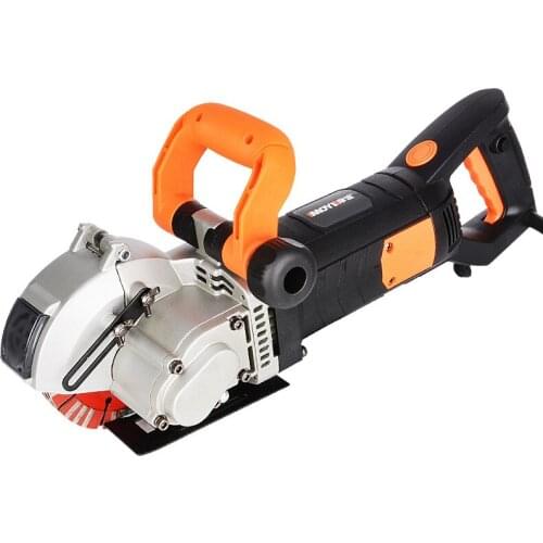 220V 2700W Electric Slotting Machine, Cutting Machine, Wall Concrete Stone, No Dead Corners, Slotting, One-Time Forming, Dust-Fr