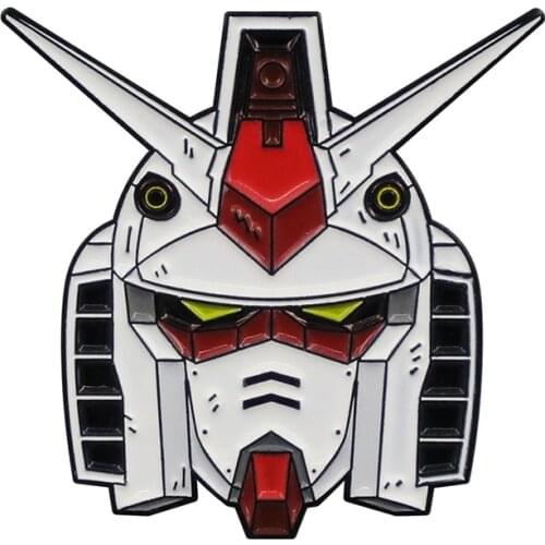 Head of the RX-78 Mobile Suit enamel pin Welcome to Gundam