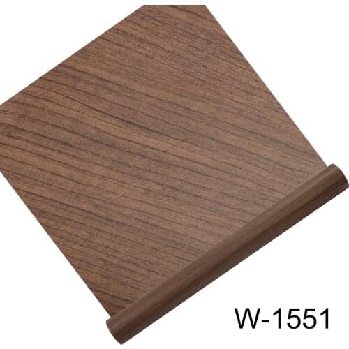 HOHOFILM 124cmx1000cm Wood Grain Vinyl Car Styling Stickers Self-adhesive Vinyl Furniture Car Internal Water-Proof Sticker