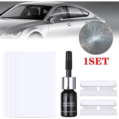 Car Windshield Repair Tool Automotive Glass Repair Fluid Kit Auto Windshield Crack Chip Repair Resin Car Scratch Remover Tools