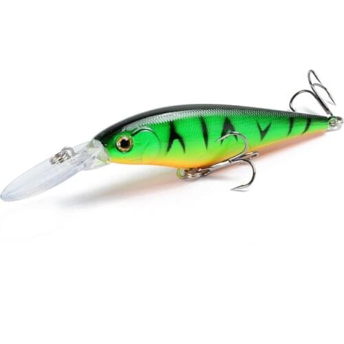 1Pcs Hot Sale 110mm 10.3g Artifical Minnow Hard Bait Fishing Lures Swimbait Floating Fish