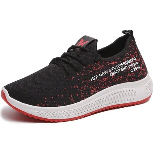 New Spring Sneakers Women Casual Breathable Sport Shoes Lace Up Loafers Ladies Leisure Sneakers Outdoor Walking Running Shoes