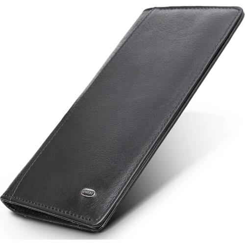 Genuine Leather Mens Wallets Luxury Brand Design Slim Male Coin Card Holder Zipper Coin wallets Business Men Maney Bags