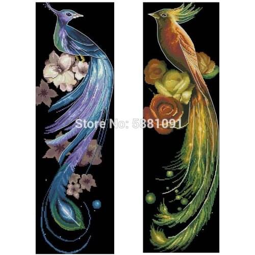 Phoenix patterns Counted Cross Stitch 11CT 14CT DIY wholesale Cross Stitch Kits Embroidery Needlework Sets home decor