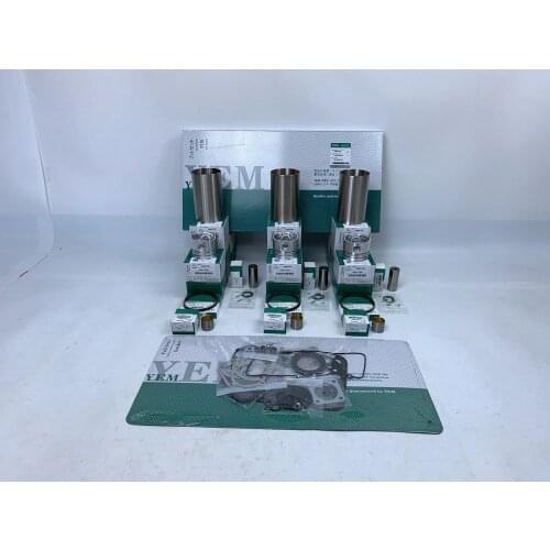 New Aftermaket Engine Part 3TN75 Overhual Kit With Piston Ring Cylinder Liner Head Gasket Set For Yanmar