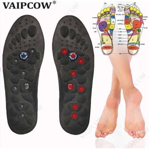 Premium Orthopedic Magnetic Therapy Insoles Arch Support Shoes Pads Magnet Soft Rubber Health Therapy fitness insole