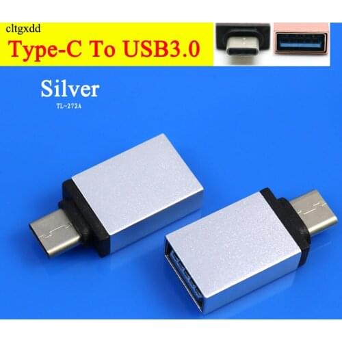1Pcs USB Type-C Male to USB 3.0 Female Converter Adapter OTG for Nexus 5X 6P Xiaomi Mi4C Mi4S Mi5 Plus Zuk Z2 OnePlus 3 Type C