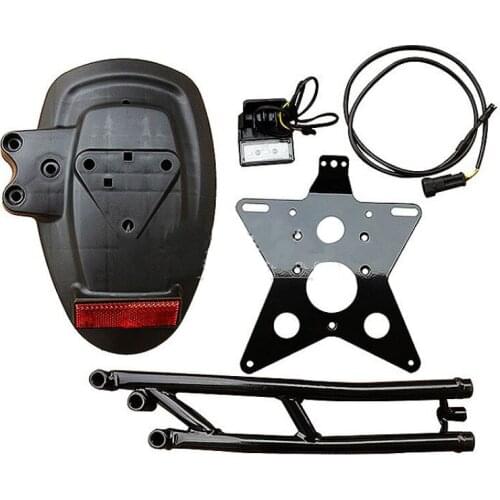 Suitable for Cubs BJ250 Cubs Rear Fender Bracket Rear License Plate Lamp Bracket Rear Reflection