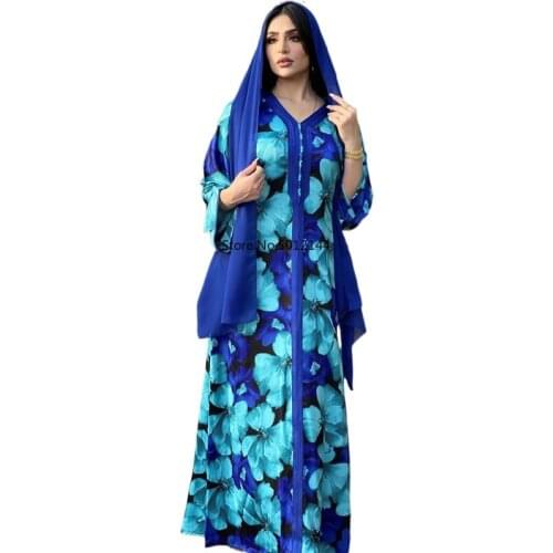 Ramadan Eid Abaya Dubai Turkey Muslim Fashion Hijab Dress Islam Clothing African Dresses For Women Robe Musulman Djellaba Femme