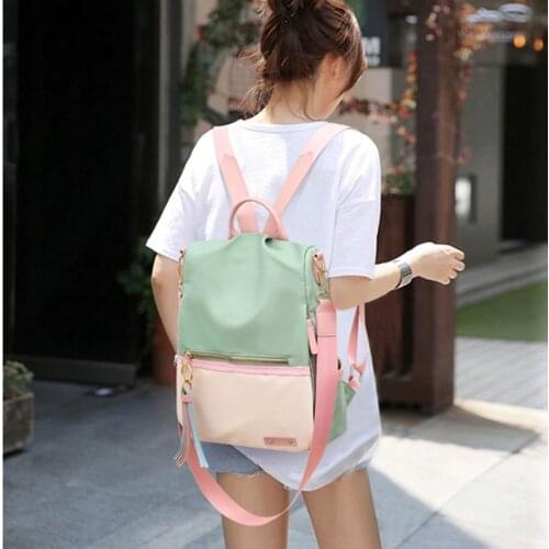 2021 Fashion Anti Theft Backpack Women Lightweight Waterproof School Bags for Girls Large Capacity Backpacks Travel Bags Mochila