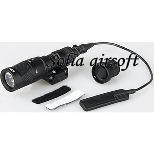 Tactical M300V Tactical Flashlight Gun Weapon Light With Constant Strobe momentary Output For 20mm Picatinny Rail