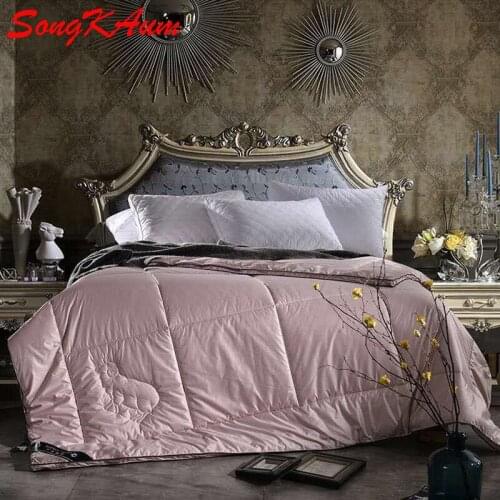 Top Level 100% Cashmere Comforter 3D Warm Winter Five-star Hotel Quilt bedding Wool blanket/Quilt/Duvet Insert Queen Size