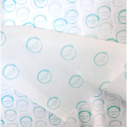 Custom printed logo gift tissue paper/waterproof packaging thin paper for clothes packing