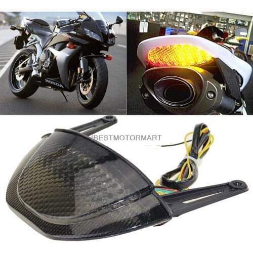 Rear Tail Brake Light Turn Signals Integrated LED Lamp For Honda CBR600RR CBR 600RR 2007 2008 2009 2010 2011 2012 07 08 09 10 11