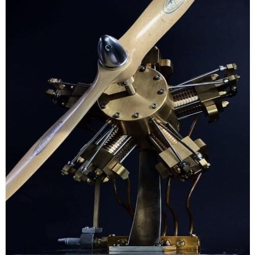 Star Five Steam Engine Model Full Metal Model Creative Crafts