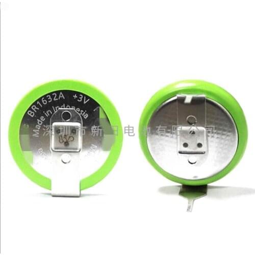 10PCS Button lithium battery BR1632A/HAN 3V high temperature battery BR1632A genuine