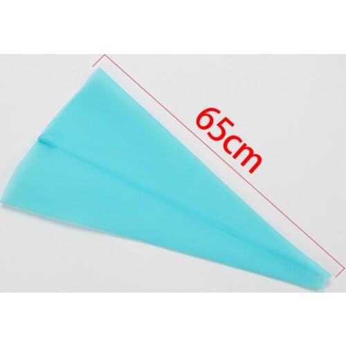 6pcs/lot)Free Shipping Fashion FDA High Quality 26" Silicone Pastry Icing Bag