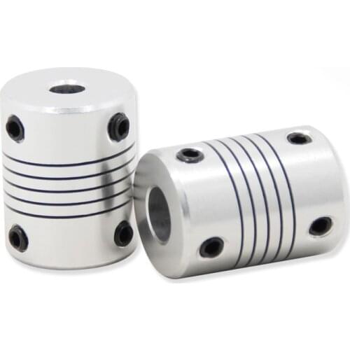 D19*L25 encoder coupling CNC Motor Jaw Shaft Coupler Aluminum alloy Flexible Coupling 3/4/5/6/6.35/7/8-10