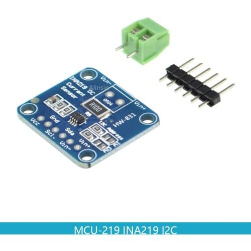 MCU-219 INA219 I2C interfaces Zero-Drift bi-directional current / power monitoring sensor module