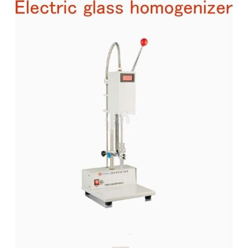 Electric Glass Homogenizer Lab Homogenizer 120W Vertical Homogenizer Dispersant Homogenize Machine 10ml And 20ml